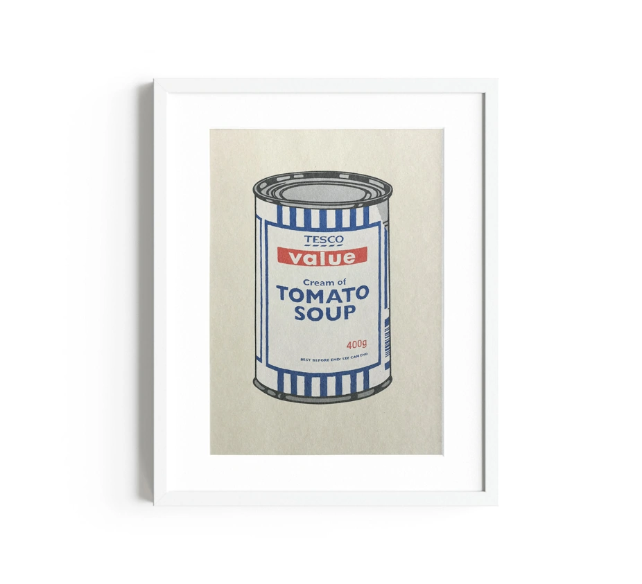 Soup Can 7/10 by Banksy